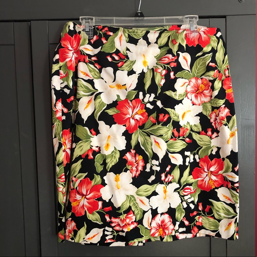 Jones NY Signature Floral Skirt